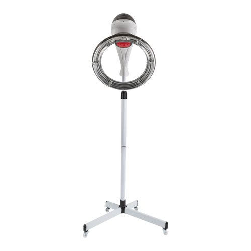 950W Orbiting Rotating Hair Processor, Stand Multifunctional Infrared Hair Dryer Professional Beauty Salon Hair Care Drying Perming Machine for Beauty Salon SPA (Grey)
