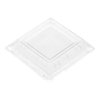 Restaurantware LIDS ONLY: Lids For 16 Ounce Disposable Bowls 100 Lids For Appetizer Bowls- Containers Sold Separately Sturdy Clear Plastic Lids For 16 Ounce Kova Dessert Bowls Secure Fit