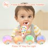 Richgv 1 Year Old Girl Birthday Gift, Baby Cell Phone Toy Sensory Learning Toys with 12 Functions, Baby Girl Toys 6 to 12 Months Multi Sound Effects with Light Teething Toys for Babies Infants