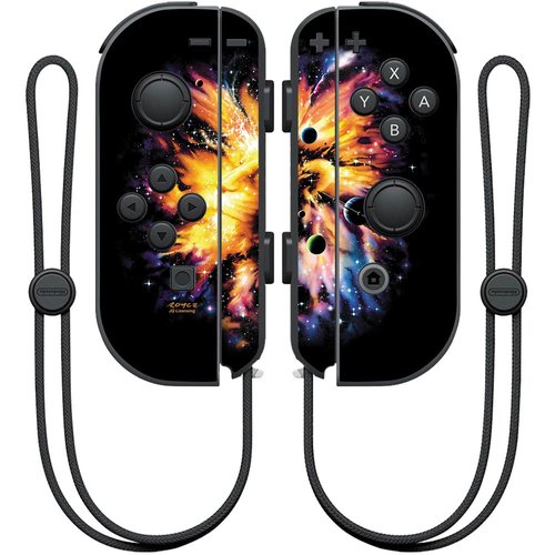 MightySkins Skin Compatible with Nintendo Joy-Con Controller – Leo Galaxy | Protective, Durable, and Unique Vinyl Decal wrap Cover | Easy to Apply, Remove, and Change Styles | Made in The USA