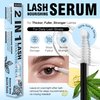 CALAILIS Cluster Lash Glue and Lash Remver and Lash Serum Kit, Strong Hold 48 Hours Lash Glue, Gentle Soothing Non-Irritating Lash Remover, Organic Castor Oil Eyelash Treatment Lash Serum