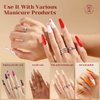 264PCS Half Matte Long Coffin Soft Fake Nail Tips, ROSALIND 12 Size Soft Full Cover False Nail Tips Half Matte Long Coffin Gel Nail Tips for Nail Extension,Acrylic Nail Tips (One-Sided No File)