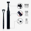 Triple Bristle Max | 3-Sided Sonic Toothbrush | 4 Brush Modes | Dentist Created & Approved | Soft Charcoal Infused Nylon Bristles | Rechargeable | Waterproof Design