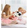 DolliBu Valais Blacknose Sheep Super Soft Stuffed Animal, Cute Realistic Stuffed Animals for Girls. Boys and Adults Animal Gifts, Kids Nursery Décor for Newborn - 8.5 Inch
