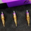 EZTAT2 Tattoo Cartridge Needles - 20Pcs #06 (3RL) Permanent Makeup SMP Round Liner 0.18MM Microblading Hair Scalp for Tattoo Pen Rotary Machine Supply - V-SELECT