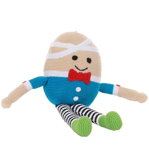 Pebble | Handmade Humpty Dumpty | Crochet | Fair Trade | Pretend | Imaginative Play | Machine Washable