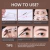 GL-Turelifes Eyebrow Stencil Set, Eyebrow Stamp Powder Kit with 12 Eyebrow Shape Brow Stencils, 2 Elastic Cord &2 Brow Brush, Long Lasting Natural Look Eyebrow Makeup Kit …