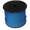 3/8" Blue Double Braided Nylon Anchor/Dock Line Rope (100 feet Hank)