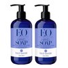 EO French Lavender Liquid Hand Soap With Nutrient-Rich Botanical Extracts, Vitamin E, Coconut and Lavender, 12 fl. oz. (Pack of 2)