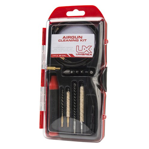 Umarex .177 and .22 Caliber Air Gun Cleaning Kit - Includes Cleaning Rod, Brushes, Mops, Jags, Pads, Driver Set and Thread Adapter