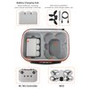 Anbee Neo Drone Carrying Case, Portable Hard Travel Case Storage Bag for DJI Neo RC Drone (Neo Fly More Combo Case, Gray)