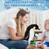 MiniInflat Set of 2 Penguin Stuffed Animals Mom and Baby Mini Penguins Realistic Penguin Toys Stuffed Penguin Cute Penguin Plush Toy Gifts for Boys and Girls Baby Shower Decorations Nursery Decor