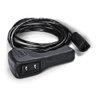 WARN 83665 Hand Held Plug-In Truck Winch Remote Controller with Ergonomic Grip and 12' Connector Cable