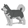 JEKCA Alaskan Malamute 01S-M03 | Plastic Building Blocks | Age 14+