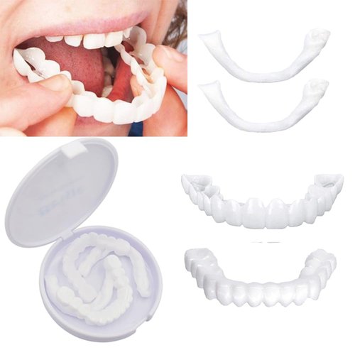 Brige Smile Teeth Denture Temporary False Teeth Improve Smile