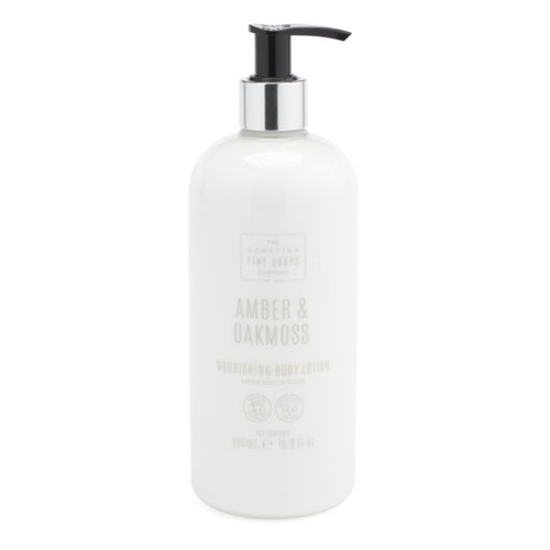 Scottish Fine Soaps AMBER & OAKMOSS Body Lotion 16.9 oz