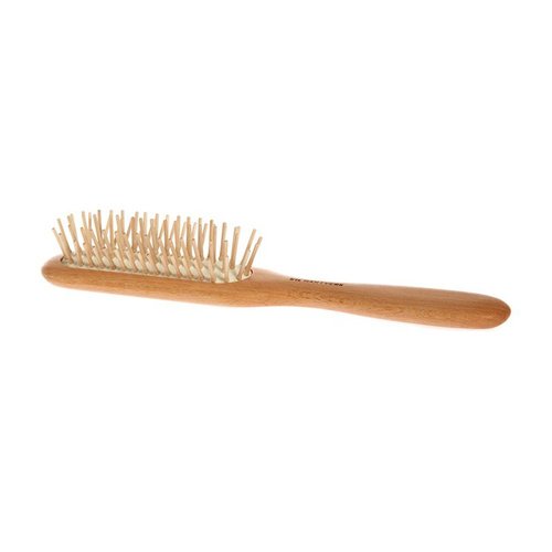 Iris Hantverk Hair Brush - Made of Birch Wood with Wooden Pins