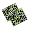 Exalt Paintball Loader Number Stickers - Black