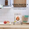 TR-LIFE Plate Stands for Display - 8 Inch Plate Holder Display Stand + Metal Easel Stand for Picture Frame, Decorative Plates, Book, Photo, Collectibles (2 Pack)