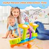 Kids Drum Set for Toddlers 1-3 Musical Baby Toys for 1 Year Old Boy Gifts Montessori Baby Girl Toys with Microphone Light Up Learning Toys Birthday Gifts for Infants 6 9 12 18 Months Toddler Age 1-2