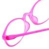 Calabria 719 Flexie Oval Reading Glasses +6.00 Fuchsia Men/Women Bendable One Power Readers TR90 Flexible