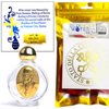 Holy Water Pope Francis Vial ✞ Pope Blessed Portable Bottle ✞ The Only Authentic Certified Holy Water Font Online ✞ Vatican Direct Baptism Wedding Christian Catholic God Jesus Religious (PopeMary)