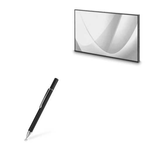 BoxWave Stylus Pen Compatible with UVP Digital Signage Commercial LCD Display M22SB2 (22 in) - FineTouch Capacitive Stylus, Super Precise Stylus Pen - Jet Black