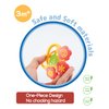 BaBeloved Smiling Face Baby Teething Toys Multiple Texture Sensory Montessori Baby Teether Toys Soft Food-Grade Teethers for Babies Rattling Teething Relief, Chew Toy for Babies 0-12 Months, BPA Free