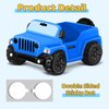 Jeep for Rubber Ducks, 3.5 Inch Jeep Toy Match Most 2 in Rubber Ducks, Jeep Toy for Jeep Dashboard Decorations Accessory Jeep Duck Collection Christmas Birthday Gifts (Blue)