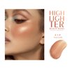 KYDA Highlighter Beauty Wand, Face Illuminator with Cushion Applicator, Natural Glossy Finish, Silky Smooth Cream, Face Highlighter Bronzer Makeup, Lightweight Blendable, by Ownest Beauty-Talk Glow