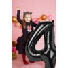 40 Inch Number 8 Balloon, Giant Black 8 18 28 80 Birthday Balloons for Men Boys, 8th Birthday Decorations Party Supplies, Wedding Anniversary, Graduations