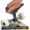 RADECKAL All in One Skate Tool, T Tool, Y Tool for Skateboards, Longboards, Mini Skateboards, and Cruisers (Gun Barrel)