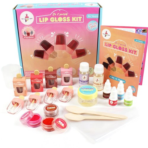 Kalakaram DIY Lip Gloss Making Kits for Kids & Adults
