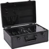 InSyoForeverEC Professional Barber Case, Barber Tool Kits Storage, Double Layer Travel Barber Tool Box, Luxury Carrying Case for Beauty Hair Stylist Pet Groomer with Handle & Secure Numlock (Style 5)
