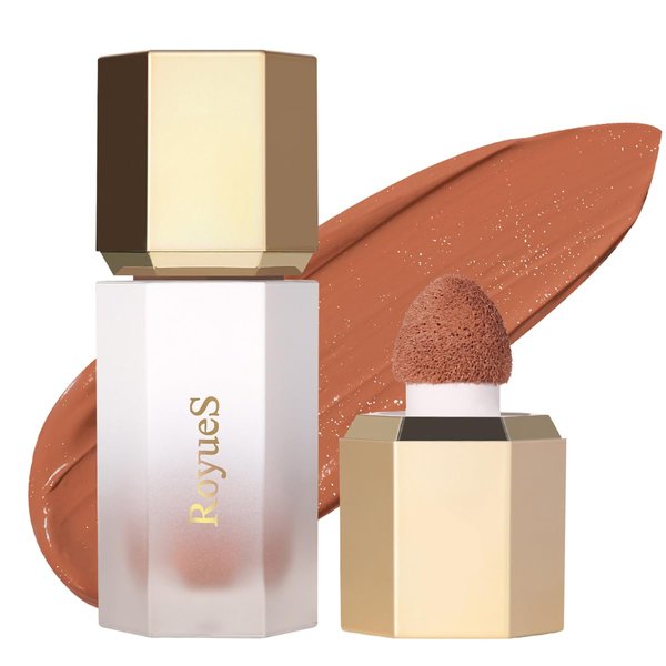 VSTYEL Liquid Foundation Contour Matte Poreless Face Make-up Base Liquid Full Coverage Concealer Contouring Lightweight Blendable Super Silky Highly Pigmented Foundation Long Last Even Skin Tone (04)