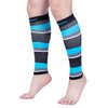 Doc Miller Calf Compression Sleeve Men and Women 20-30 mmHg, Shin Splint Compression Sleeve for Varicose Veins and Maternity 1 Pair ( Black Blue Gray White, Small)