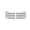 Sunshine Tape Sunshine Hairpiece Wig Tape (108 Pieces) - Back Curve - Double Sided Adhesive Tape for Toupee Lace Front Wig Strong Hold Waterproof Strips