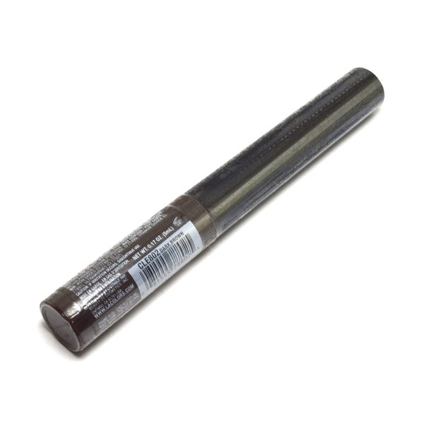 L.A. COLORS Pick 1 Liquid Eyeliner Fine Tip Brush Eye Liner + Free Zipper Bag (CLE802 Matte Dark Brown)