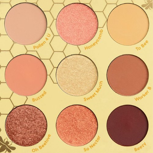 ColourPop Wanna Bee - Eyeshadow Palette (Yellow Neutral Orange Brown Shades), 0.3 Ounce