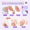 SAVILAND Solid Nail Glue Gel & Nail Glue Remover Kit: U V Light for Nails Complete Nails Tools for Press Ons Strong Nail Glue Gel Handheld Gel X Lamp for Gel Nails and Quick Press On Nail Remover