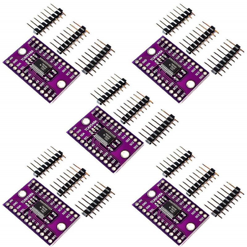 tictocstore 5pcs PCA9548A/TCA9548A 8-Channel I2C Multiplexer Breakout ...