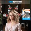 750W Infrared Hair Color Processor，5 Head Red Light Dryer Hair Drying Care 110V, Adjusting Height Styling Perming Dryer for Salon