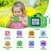Contixo Kids Camera - HD 1080P Video Camera for Kids, Selfie Toddler Camera for Boys Girls, Kids Digital Camera, Portable Toy Camera for Kids Aged 3-12 with Puzzle Games, Fun Gift, Green Dinosaur