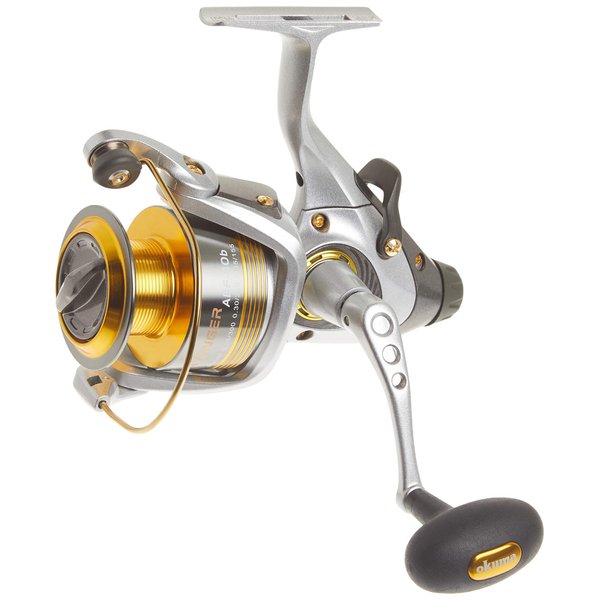 OKUMA FISHING TACKLE Avenger Baitfeeder ABF-40b Graphite Spinning Reel- ABF-40b , 11.3,Silver