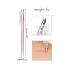 ATOMUS Skin Marker Pen Eyebrow Mapping Pen 1 Pen + 3pcs Replacement Refills Eyebrow Micro-blading Marker Pen Permanent Makeup Position Mapping Mark Tools (Pink)