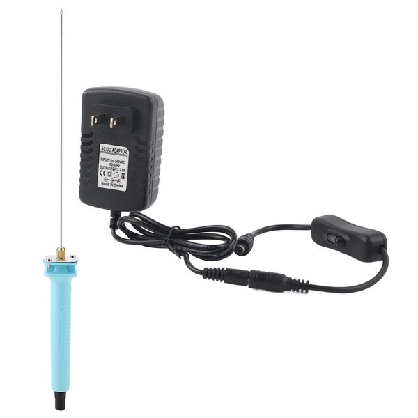 Foam Cutter Pen 30W 25cm 110-250V alloy Electric Hot Wire Cutter Polystyrene Cutting Engraving Pin(US Plug)