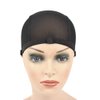 YANTAISIYU 1 Piece Wig Cap Black Mesh Wig Cap Non-slip Wig Cap Elastic Band Wig Caps for Making Wig