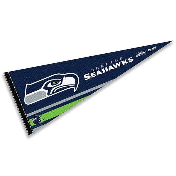 Seattle Seahawks Pennant Banner Flag