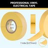 Lichamp 10-Pack Yellow Electrical Tape Waterproof, 3/4 in x 66ft, Industrial Grade UL/CSA Listed High Temp Electrical Tape Yellow Electric Super Vinyl