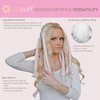 Octocurl Heatless Hair Curler - Cotton Poplin Hair Curlers for Overnight Curls - Rollers Hair Curlers Medium Hair - Hair Curlers to Sleep In - Heatless Curls Headband (Medium Length - Methinks Pink)